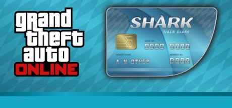 Купить Grand Theft Auto Online: Tiger Shark Cash Card (200,000$)