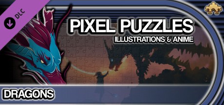 Купить Pixel Puzzles Illustrations & Anime - Jigsaw Pack: Dragons