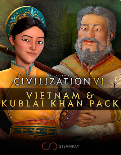 Купить Sid Meier's Civilization VI - Vietnam & Kublai Khan Civilization & Scenario Pack (Steam)