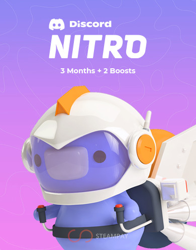Купить Discord Nitro – 3 Месяца