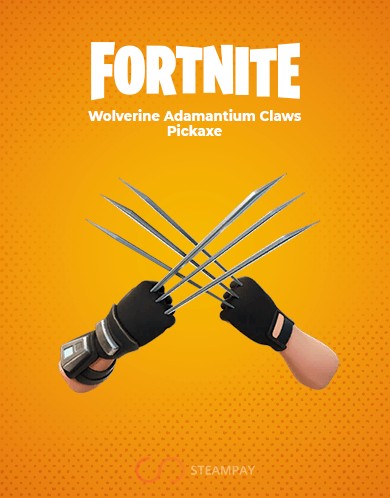 Купить Fortnite x Marvel: Wolverine Adamantium Claws Pickaxe