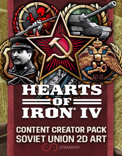 Купить Hearts of Iron IV: Content Creator Pack - Soviet Union 2D Art