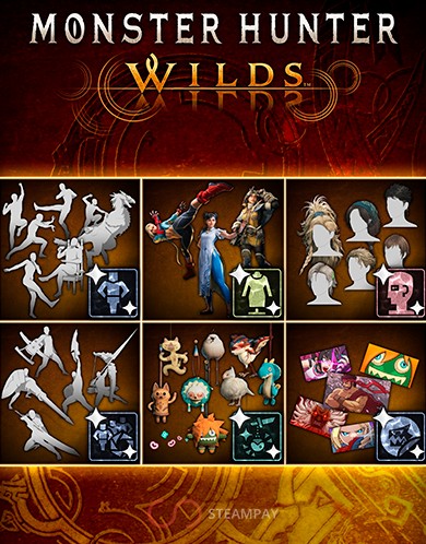 Купить Monster Hunter Wilds Extras Cosmetic DLC Pack