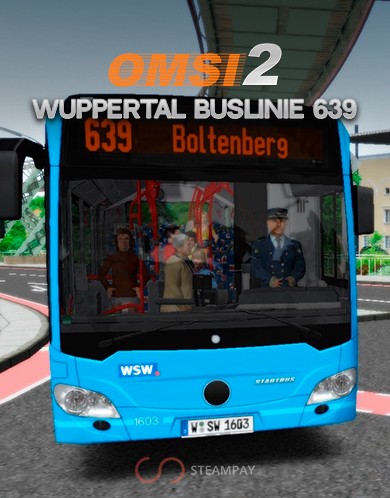 Купить OMSI 2 Add-On Wuppertal Buslinie 639