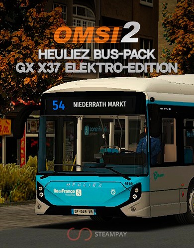 Купить OMSI 2 Add-on Heuliez Bus Pack GX x37 Electric Edition