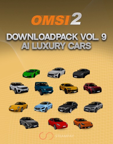 Купить OMSI 2 Downloadpack Vol. 9 - AI Luxury Cars