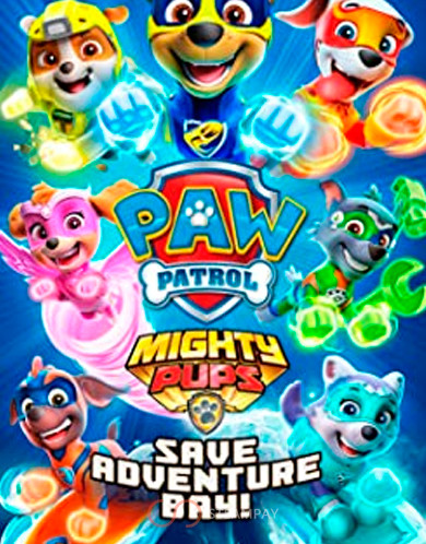 Купить PAW Patrol Mighty Pups Save Adventure Bay