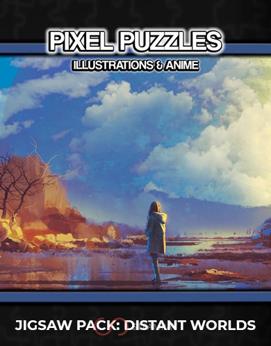 Купить Pixel Puzzles Illustrations & Anime - Jigsaw Pack: Distant Worlds