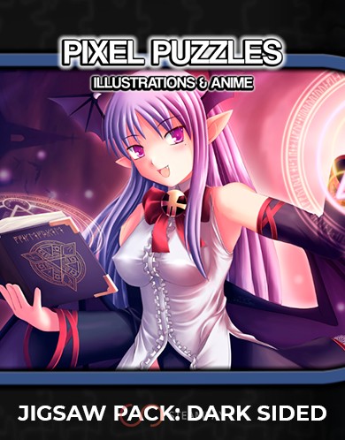 Купить Pixel Puzzles Illustrations & Anime - Jigsaw Pack: Dark Sided