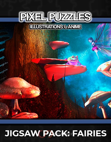 Купить Pixel Puzzles Illustrations & Anime - Jigsaw Pack: Fairies