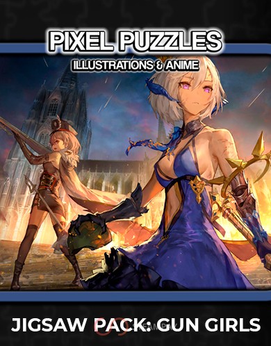 Купить Pixel Puzzles Illustrations & Anime - Jigsaw Pack: Gun Girls