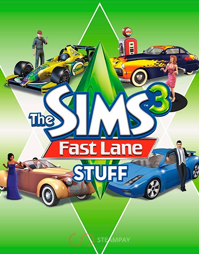 Купить The Sims 3 Fast Lane Stuff Pack