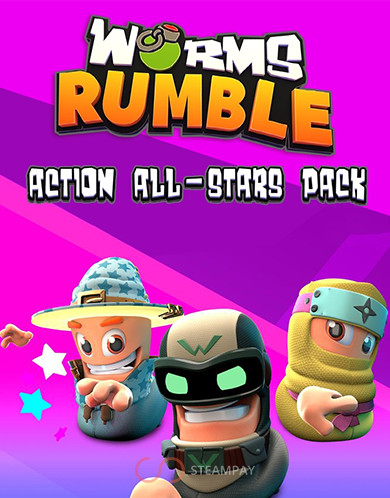 Купить Worms Rumble - Action All-Stars Pack
