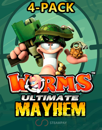 Купить Worms Ultimate Mayhem - Four Pack