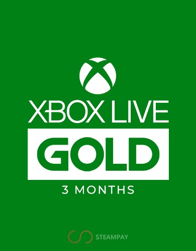Купить Xbox Live: Gold – подписка на 3 месяца